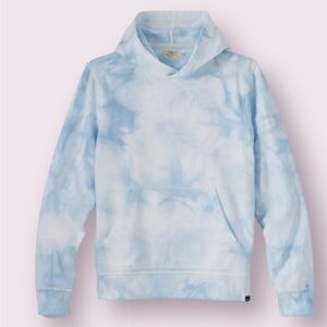 Faherty Tie-Dye Hoodie
 in Pacific Mist Size (L)